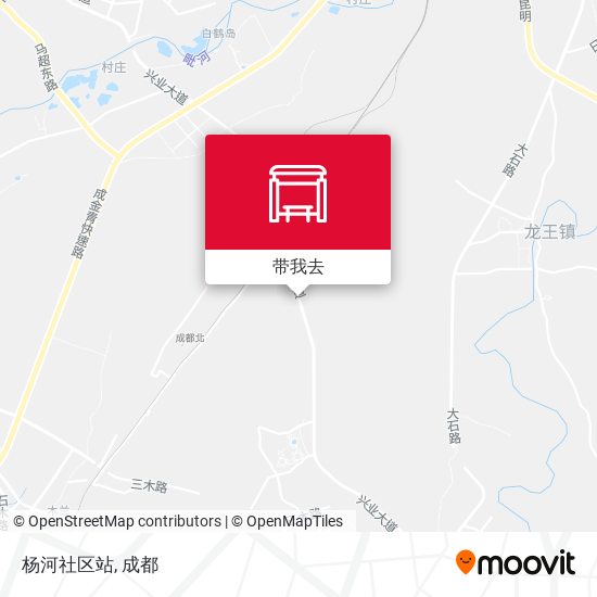 杨河社区站地图