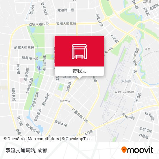 双流交通局站地图