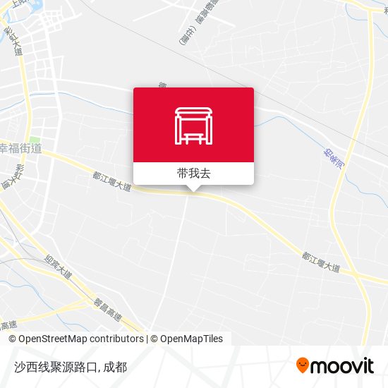 沙西线聚源路口地图