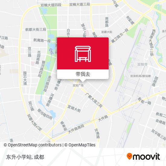 东升小学站地图