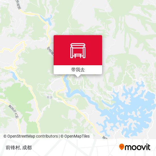 前锋村地图