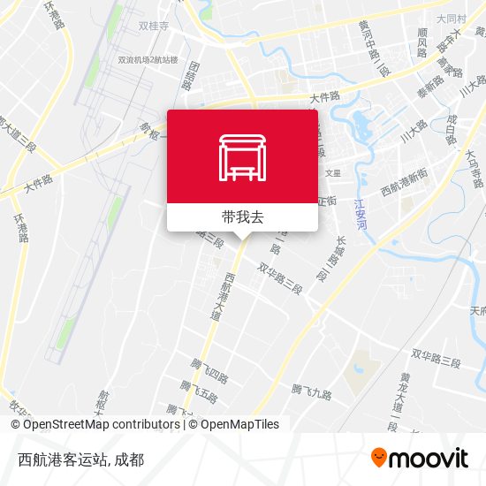 西航港客运站地图