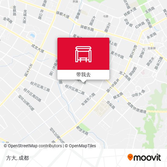 方大地图