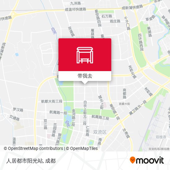 人居都市阳光站地图