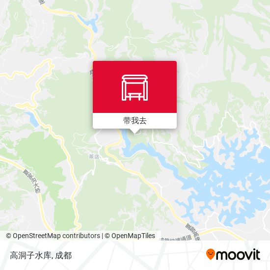 高洞子水库地图