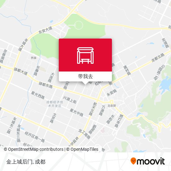 金上城后门地图