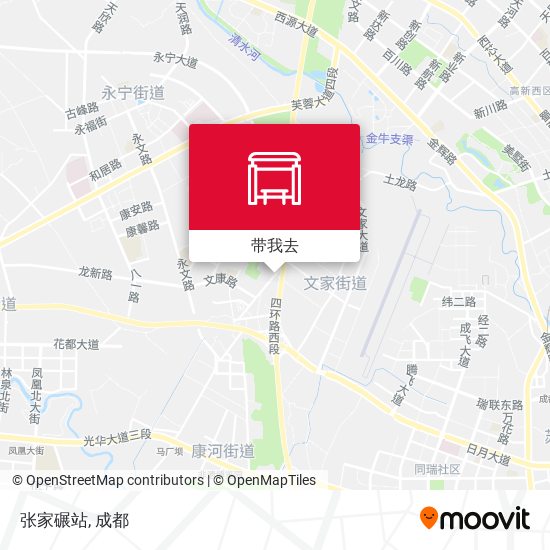 张家碾站地图