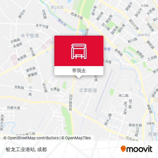 蛟龙工业港站地图