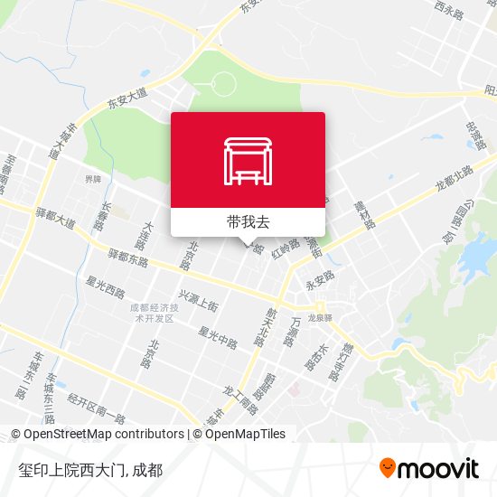 玺印上院西大门地图