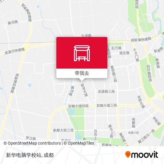 新华电脑学校站地图