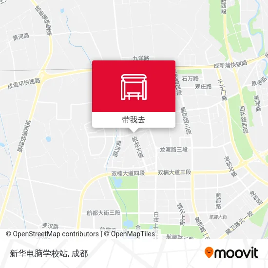 新华电脑学校站地图