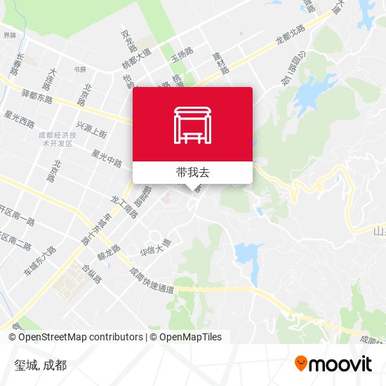 玺城地图