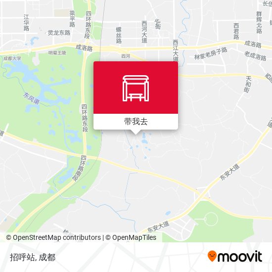 招呼站地图