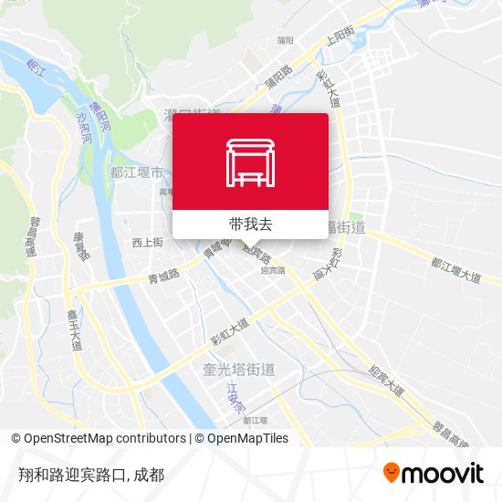 翔和路迎宾路口地图