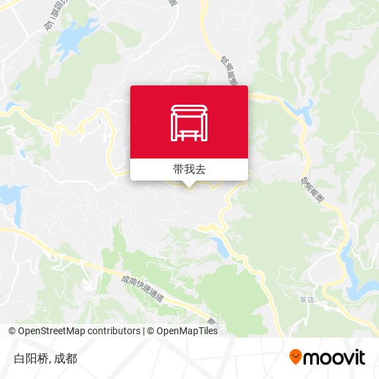 白阳桥地图