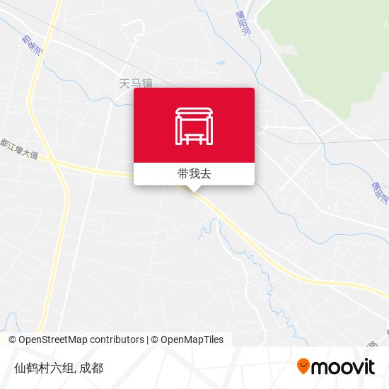 仙鹤村六组地图