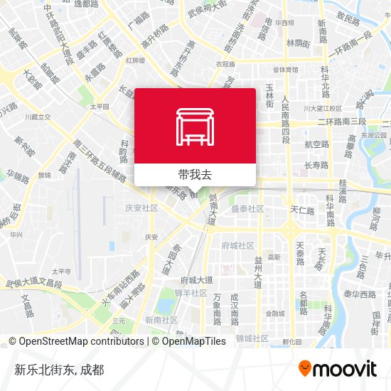 新乐北街东地图