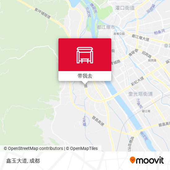 鑫玉大道地图