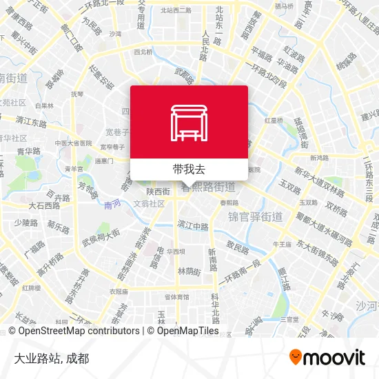 大业路站地图