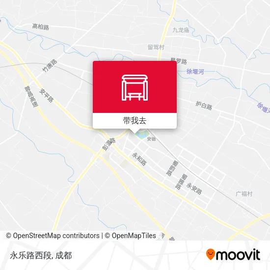 永乐路西段地图