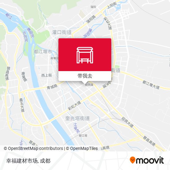 幸福建材市场地图