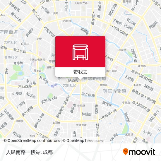 人民南路一段站地图
