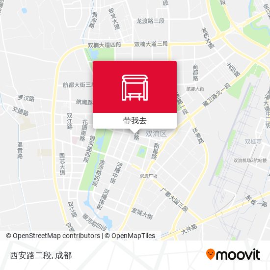 西安路二段地图