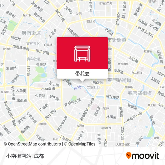 小南街南站地图
