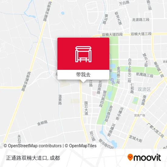 正通路双楠大道口地图