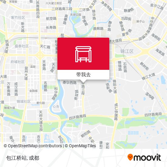 包江桥站地图
