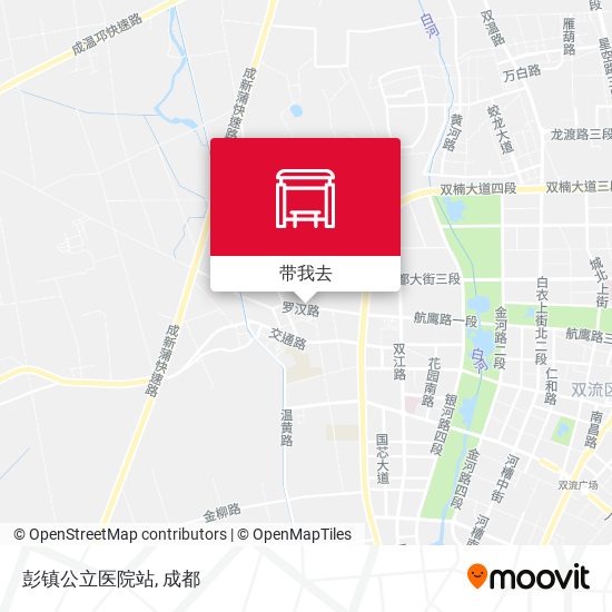 彭镇公立医院站地图