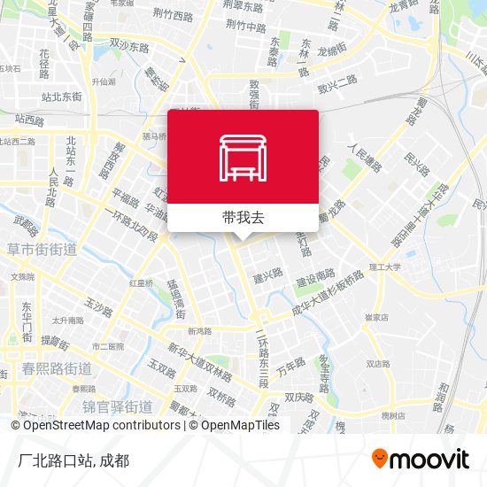 厂北路口站地图