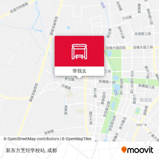 新东方烹饪学校站地图