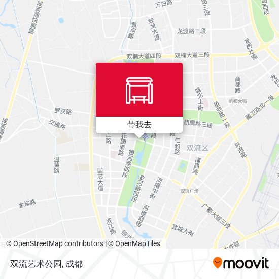 双流艺术公园地图