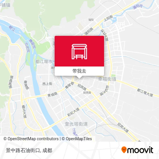 景中路石油街口地图