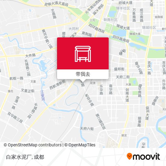白家水泥厂地图