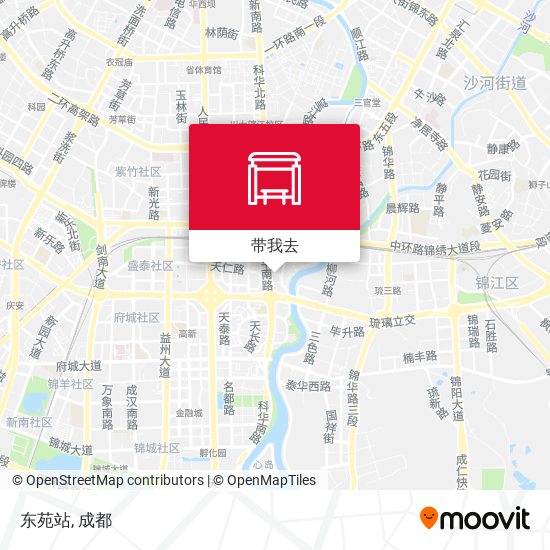 东苑站地图