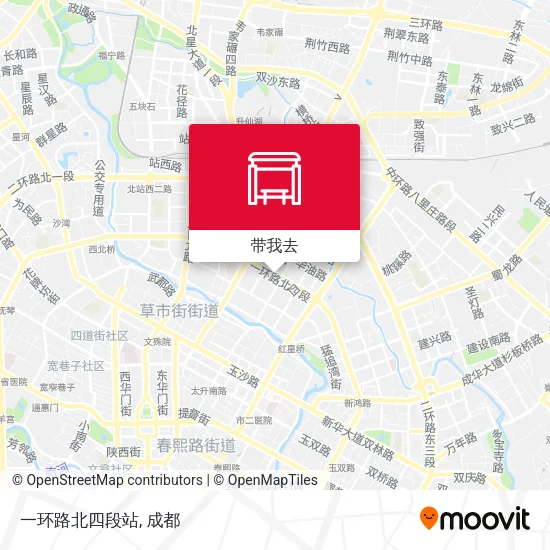 一环路北四段站地图