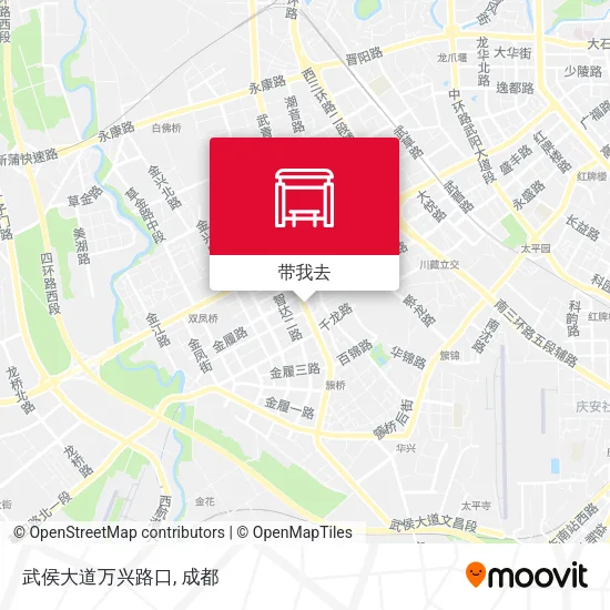 武侯大道万兴路口地图