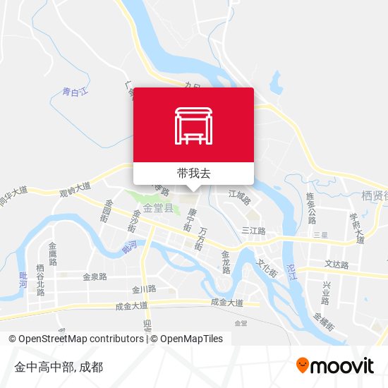 金中高中部地图