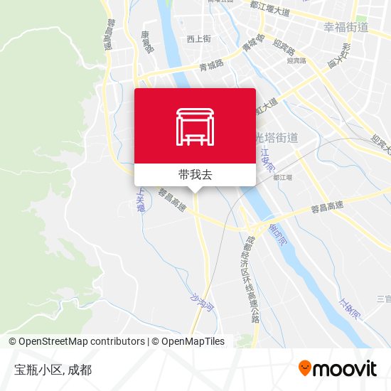 宝瓶小区地图