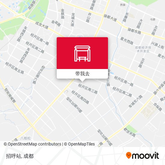招呼站地图