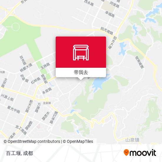 百工堰地图