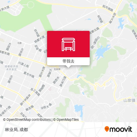 林业局地图