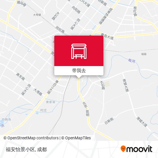 福安怡景小区地图