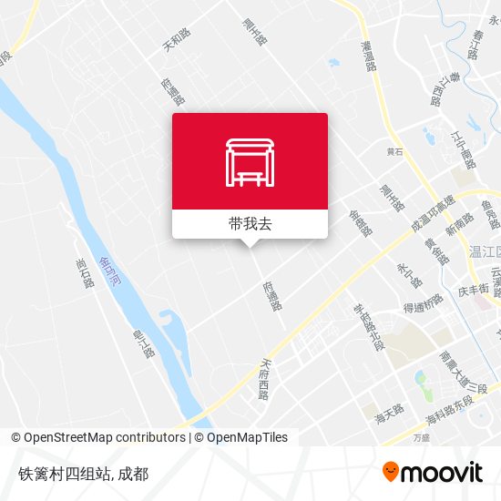 铁篱村四组站地图