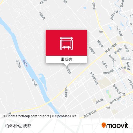 柏树村站地图