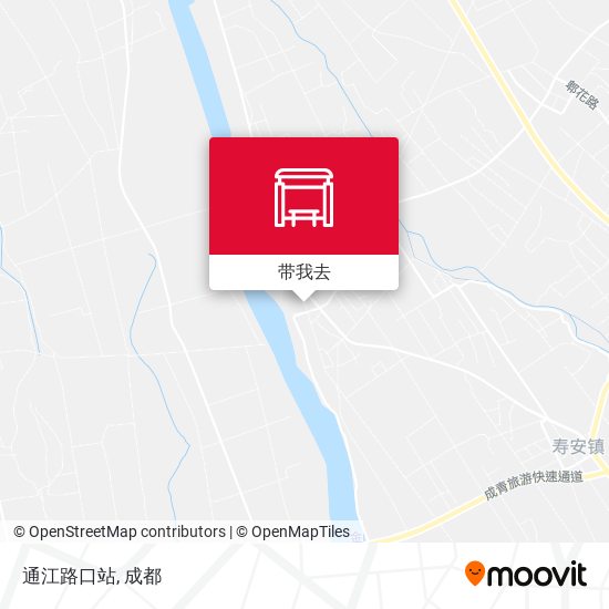 通江路口站地图