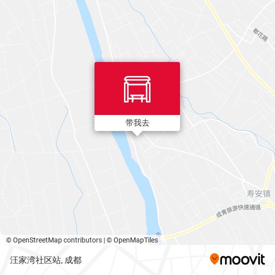 汪家湾社区站地图