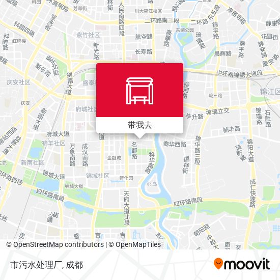 市污水处理厂地图